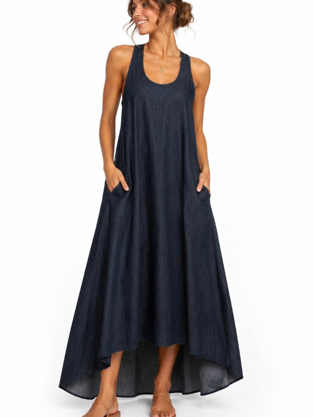 Gap 1969 Denim Maxi Dress – Size Small